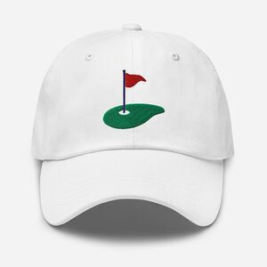 New Adult and Kids Matching Golf Embroidered Hat